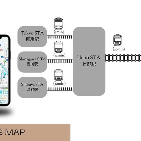 ホテル Vail Sta Takenotsuka 東京都 エクステリア 写真